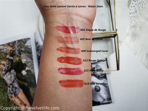 ysl water lip stain 615|YSL lip stain review.